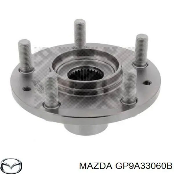 GP9A33060B Mazda cubo de rueda delantero