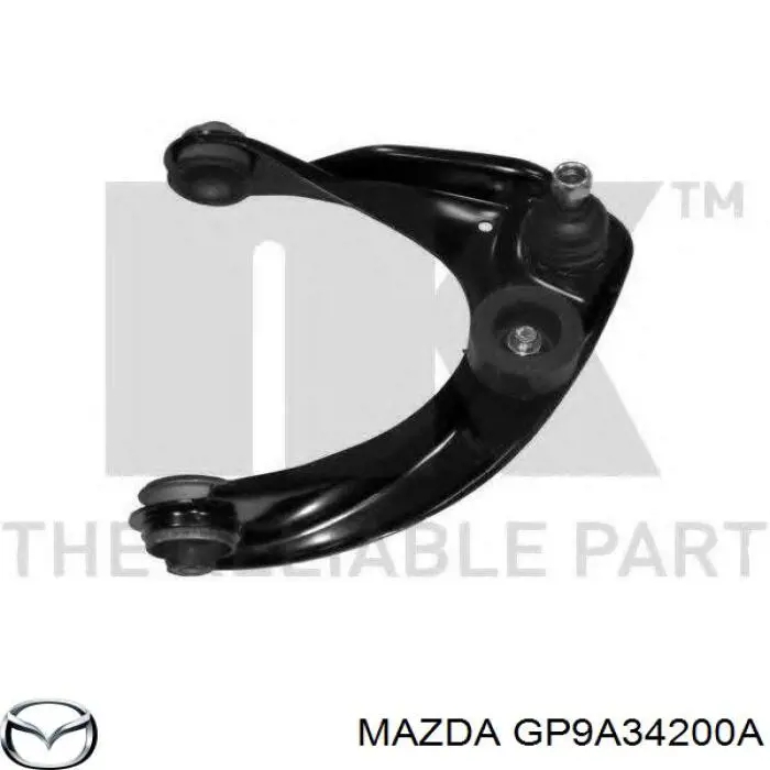 Comprar GP9A34200A Mazda Brazo superior derecho de la suspensión delantera