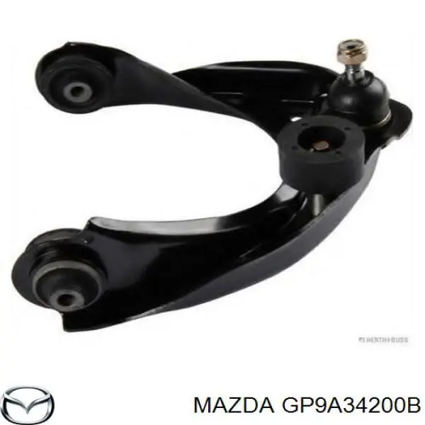 GP9A34200B Mazda barra oscilante, suspensión de ruedas delantera, superior derecha