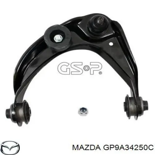 GP9A34250C Mazda barra oscilante, suspensión de ruedas delantera, superior izquierda