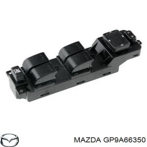 GP9A66350 Mazda interruptor de elevalunas delantera izquierda