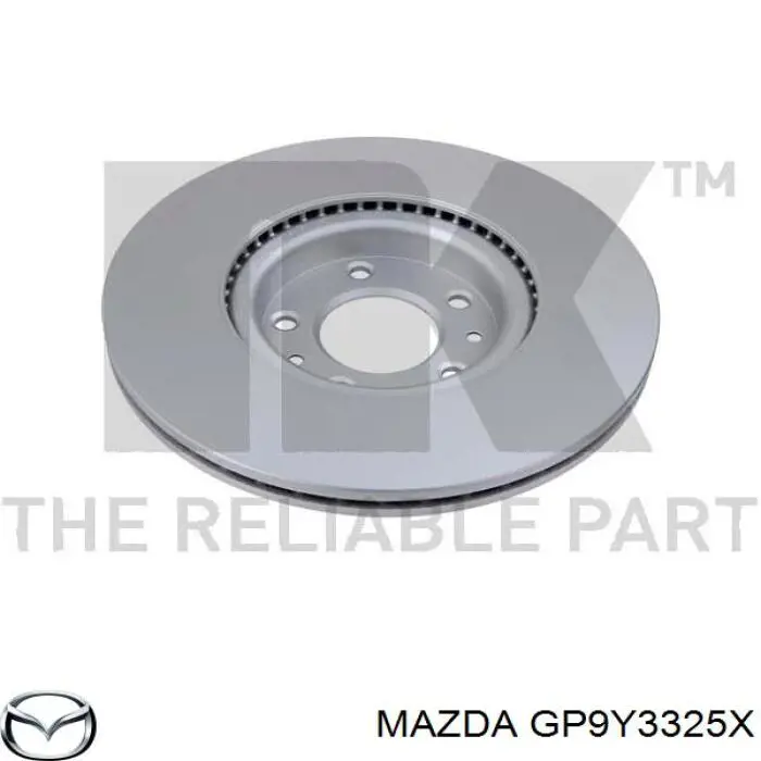 Frenos delanteros Mazda GP9Y3325X precio, desde 70,04 EUR