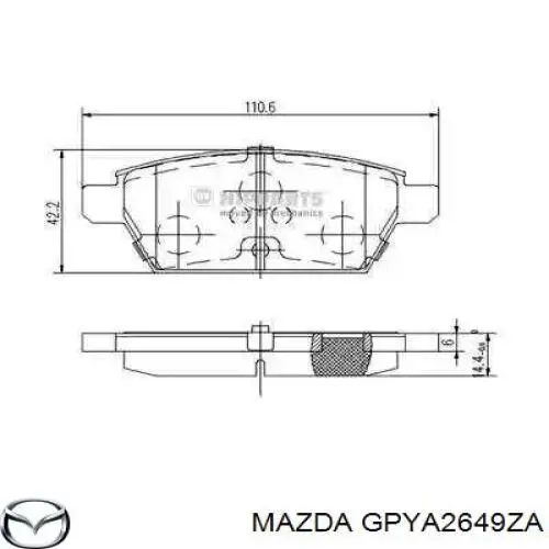 GPYA2649ZA Mazda