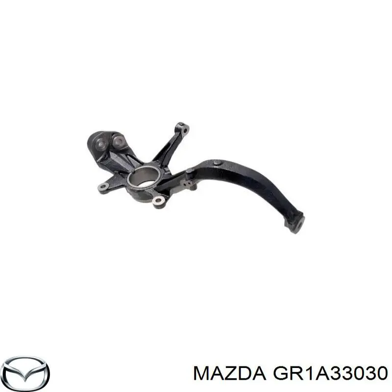 GR1A33030 Mazda muñón del eje, suspensión de rueda, delantero izquierdo