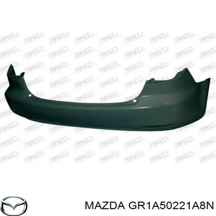 GR1A50221AAA Mazda parachoques trasero