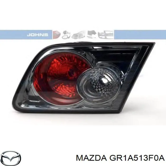 GR1A513F0B Mazda piloto posterior interior derecho