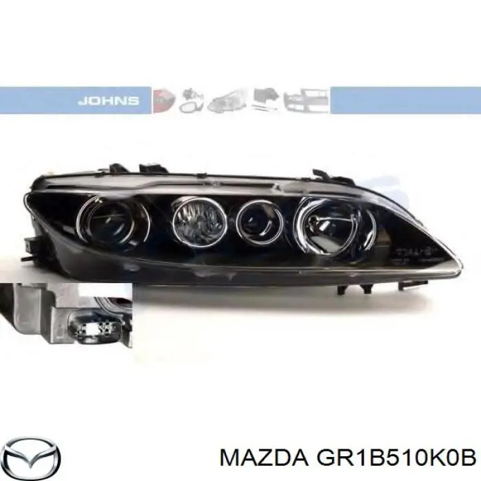 Comprar GR1B510K0B Mazda Faro derecho