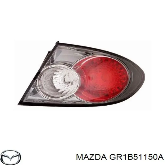 GR1B51170 Mazda piloto posterior exterior derecho