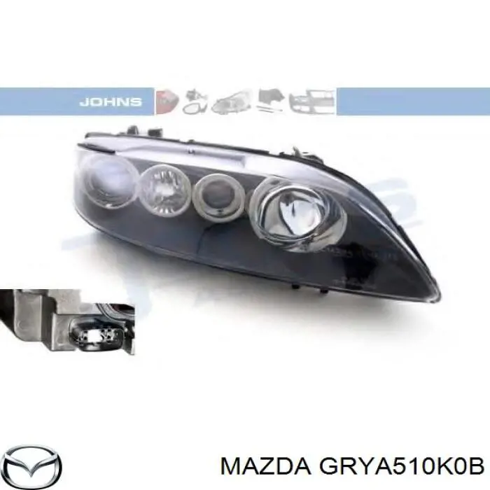 GRYA510K0B Mazda Luz derecha