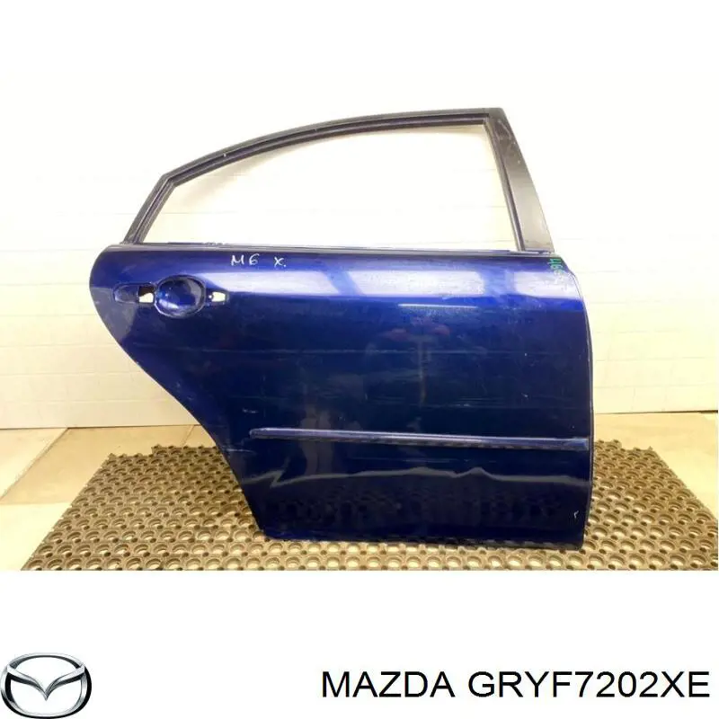 Puerta trasera derecha para Mazda 6 (GG)