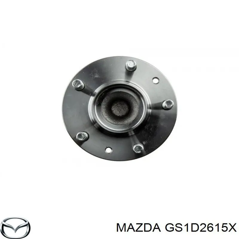 GS1D2615X Mazda cubo de rueda trasero