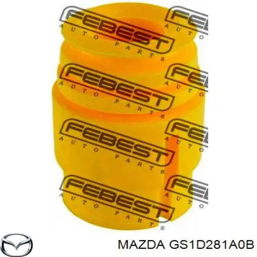 Almohadilla de tope, suspensión trasera para Mazda 6 (GH)