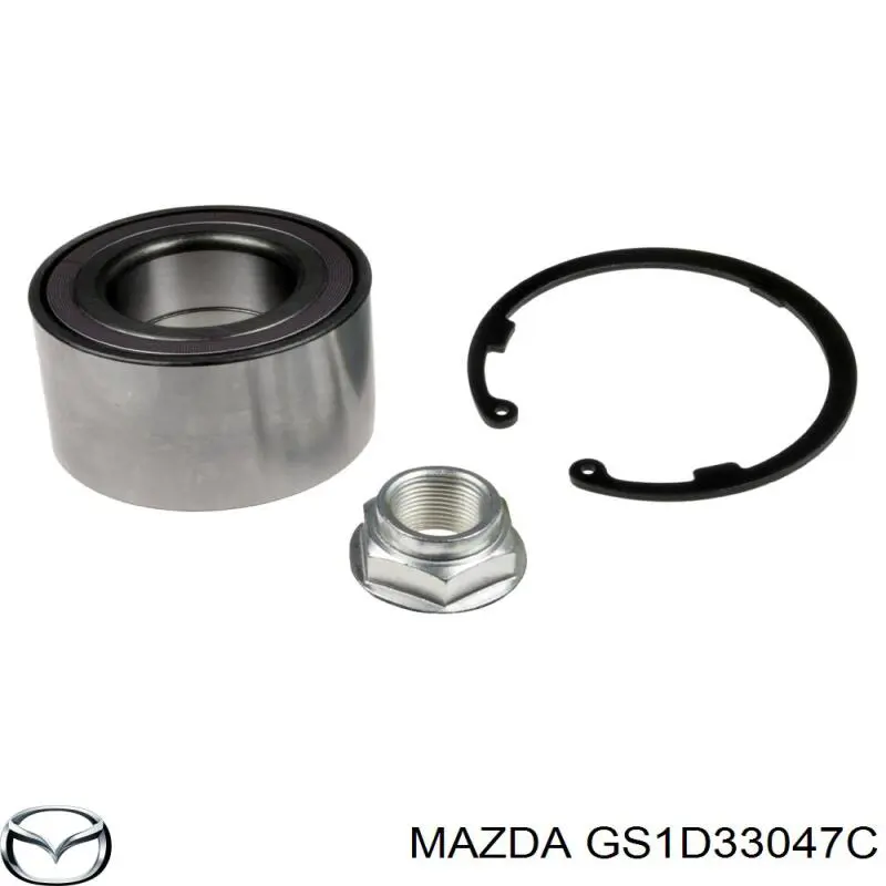 Comprar GS1D33047C Mazda Cojinete de rueda delantero