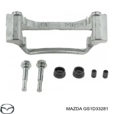 Soporte de la pinza de freno delantera Mazda GS1D33281 precio, desde 31,57 EUR