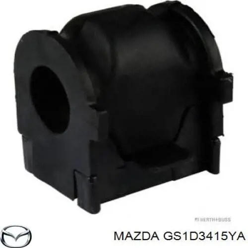 Comprar GS1D3415YA Mazda Buje de barra estabilizadora delantera
