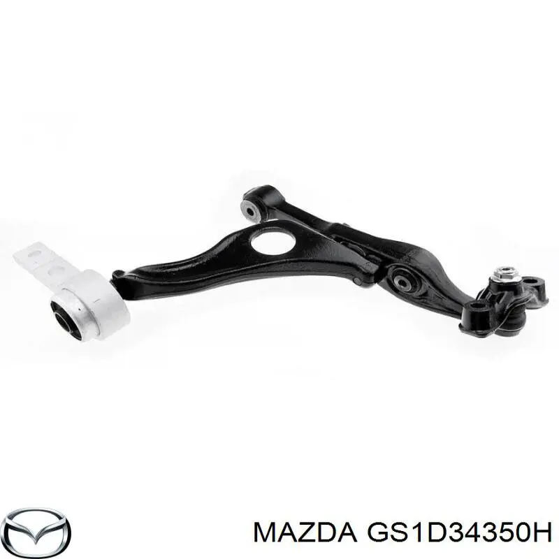 GS1D34350H Mazda barra oscilante, suspensión de ruedas delantera, inferior izquierda