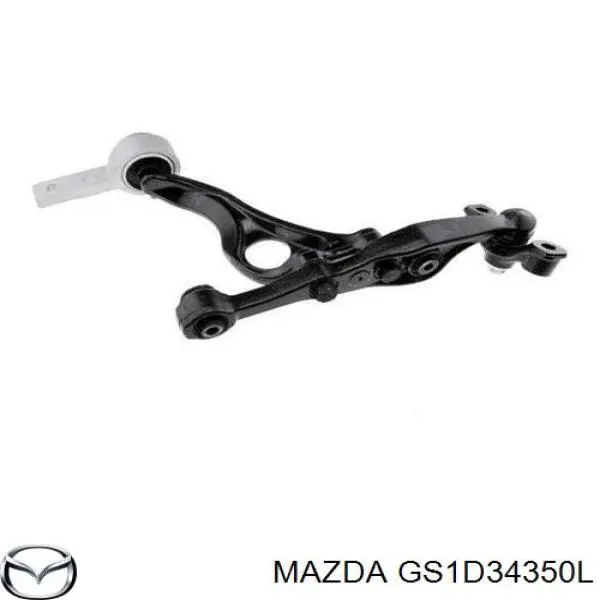 GS1D34350L Mazda barra oscilante, suspensión de ruedas delantera, inferior izquierda