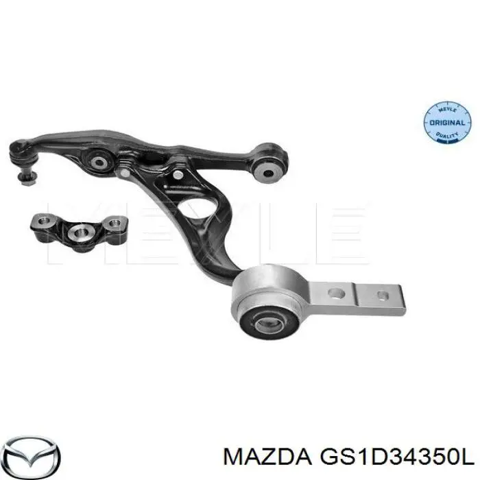Comprar GS1D34350L Mazda Brazo inferior izquierdo de la suspensión delantera