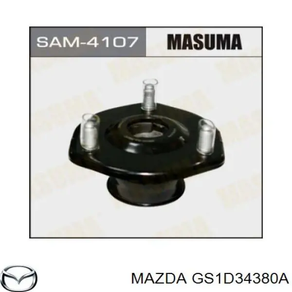 GS1D34380A Mazda soporte amortiguador delantero