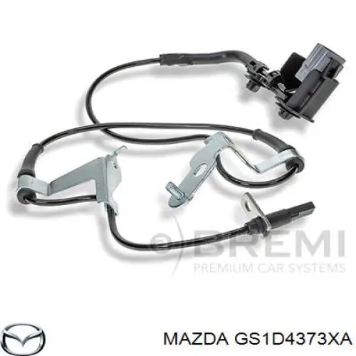 GS1D4373XA Mazda sensor abs delantero izquierdo