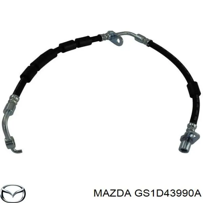 GS1D43990A Mazda latiguillos de freno delantero izquierdo