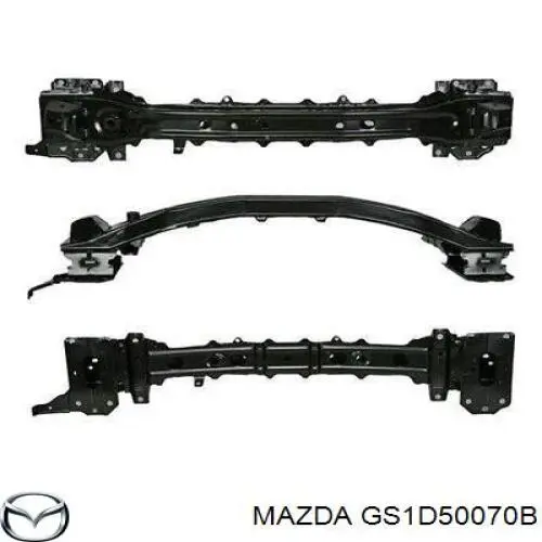 Comprar GS1D50070B Mazda Refuerzo parachoque delantero