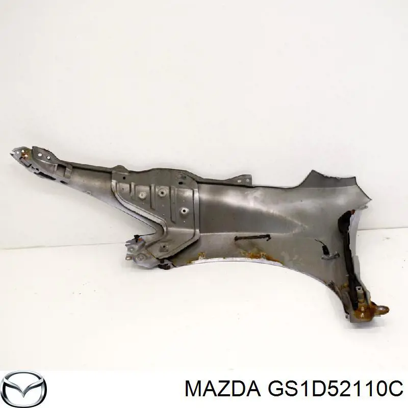 Guardabarros delantero derecho para Mazda 6 (GH)