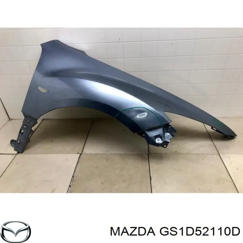 GS1D52110D Mazda guardabarros delantero derecho