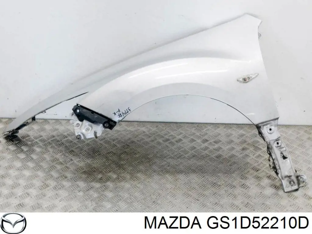 Guardabarros delantero izquierdo para Mazda 6 (GH)