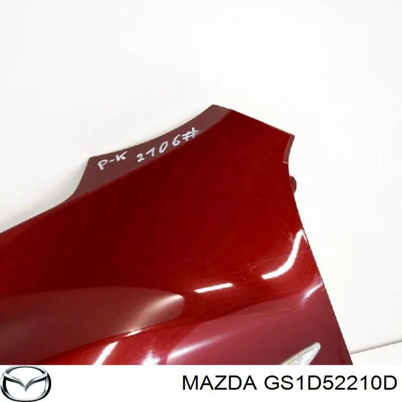 Aleta delantera izquierda Mazda GS1D52210D precio, desde 88,68 EUR