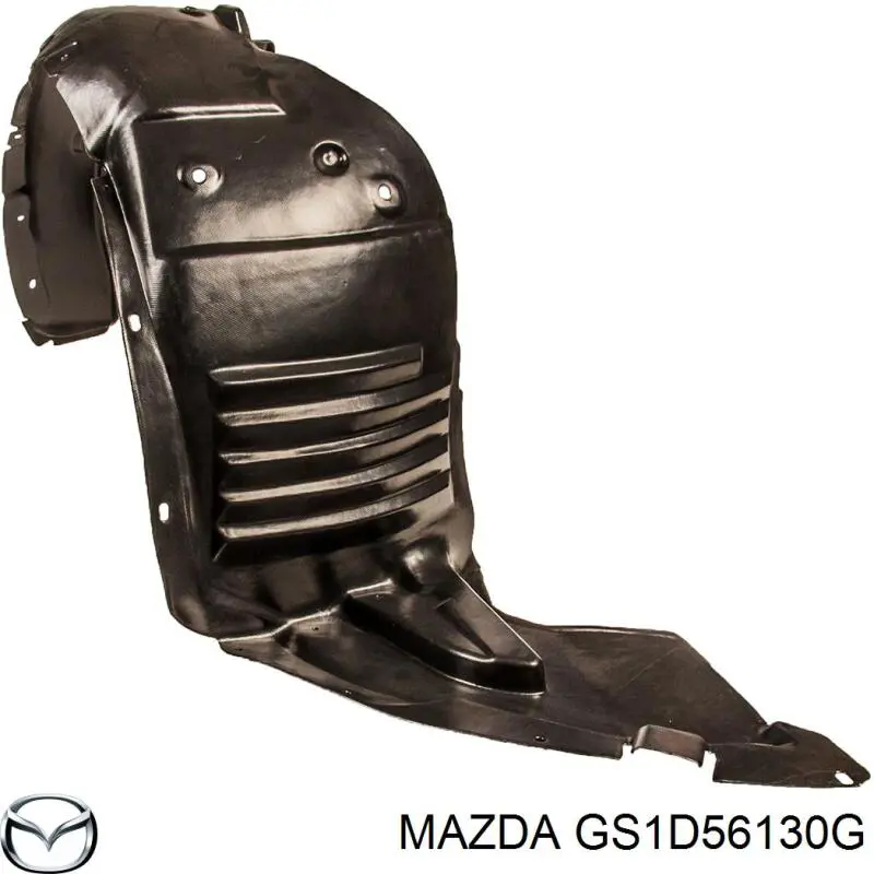 GS1D56130G Mazda guardabarros interior, aleta delantera, derecho