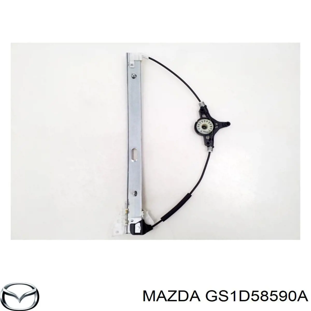 Mecanismo de elevalunas, puerta delantera derecha para Mazda 6 (GH)