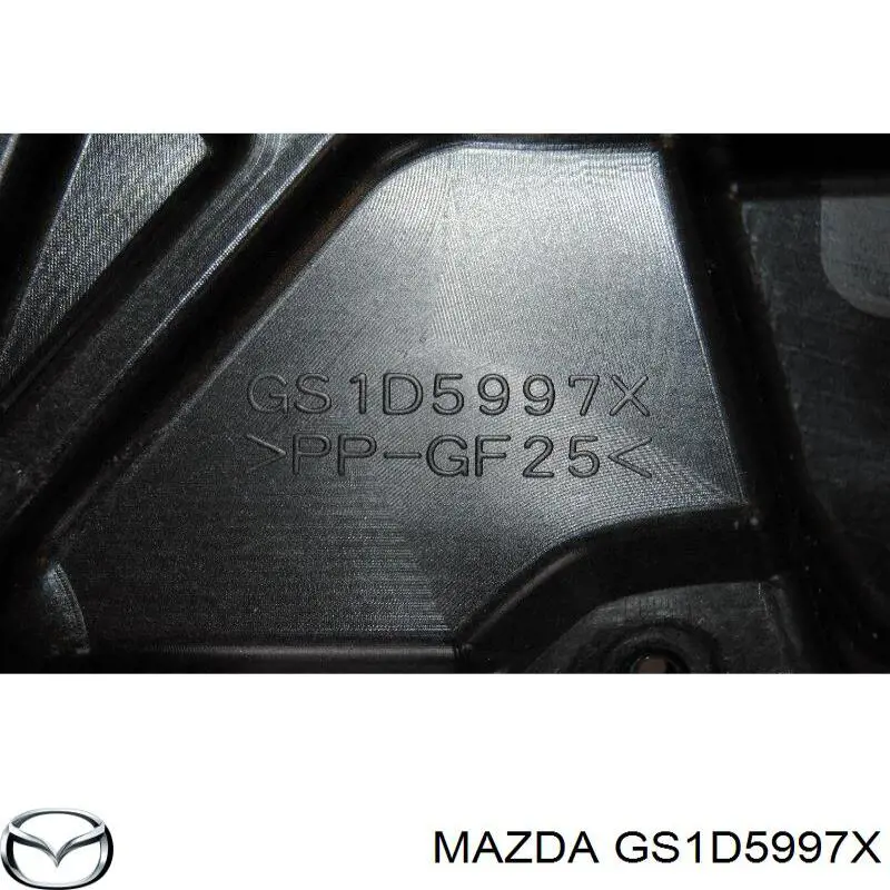 Comprar GS1D5997X Mazda Moldura de la puerta delantera izquierda