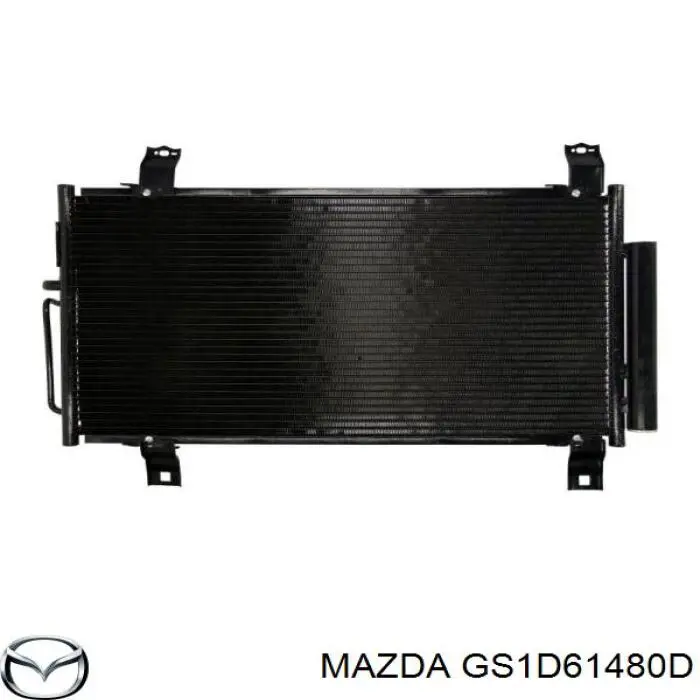 Comprar GS1D61480D Mazda Condensador de aire acondicionado