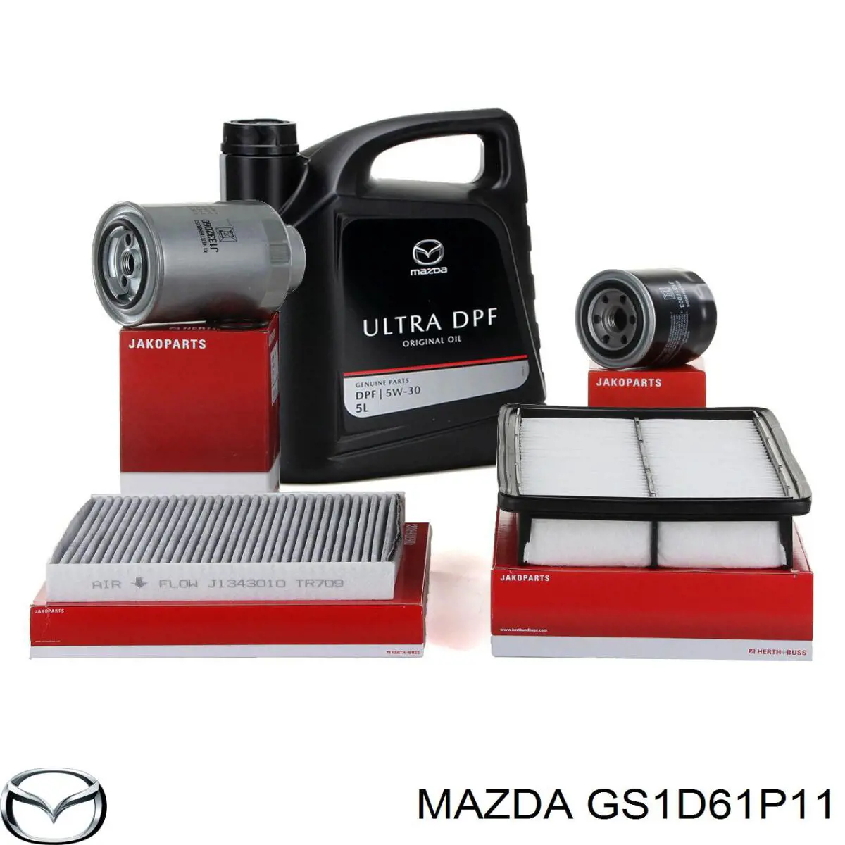 GS1D61P11 Mazda filtro habitáculo