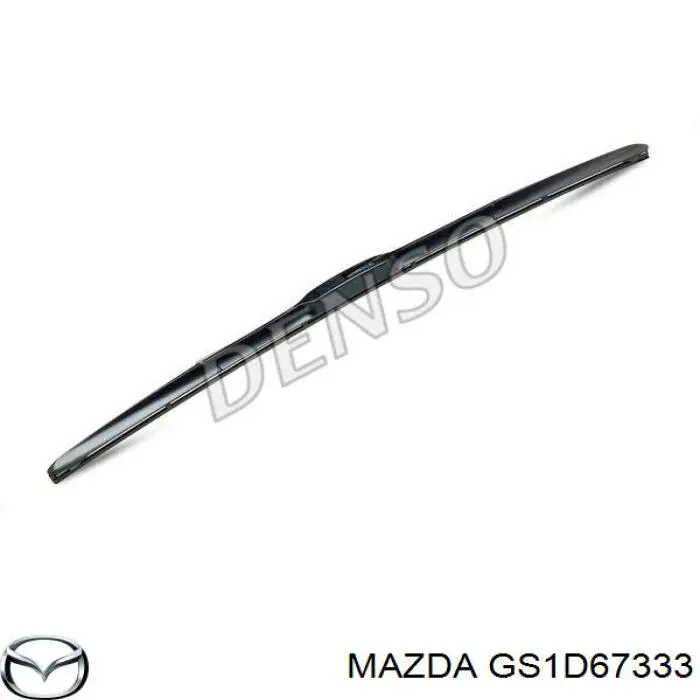 Comprar GS1D67333 Mazda Goma de la escobilla del limpiaparabrisas del lado del conductor