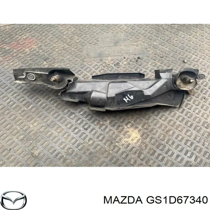 GS1D67340 Mazda motor del limpiaparabrisas del parabrisas