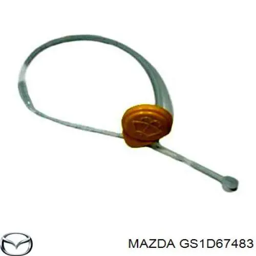 GS1D67483 Mazda tapa de depósito del agua de lavado