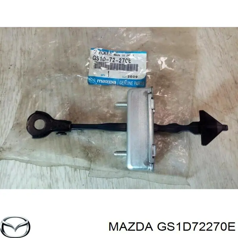 GS1D72270E Mazda asegurador puerta trasera