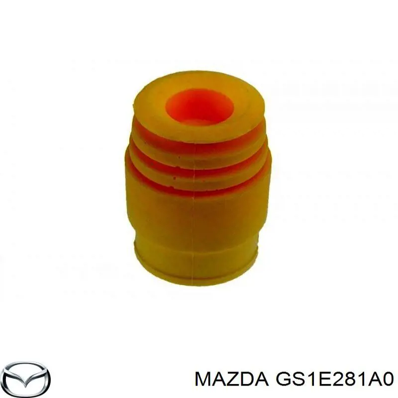 Comprar GS1E281A0 Mazda Tope de amortiguador trasero