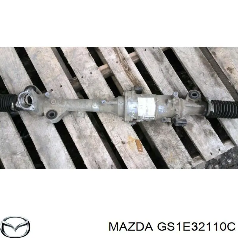 GS1E32110C Mazda cremallera de dirección