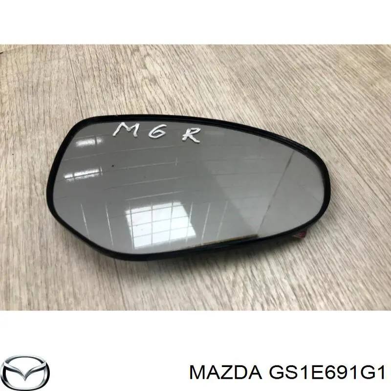 Cristal de espejo retrovisor derecho Mazda GS1E691G1 precio, desde 23,81 EUR