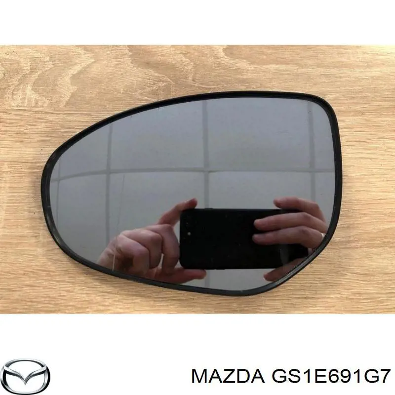 Cristal de espejo retrovisor exterior izquierdo Mazda GS1E691G7 precio, desde 15,67 EUR