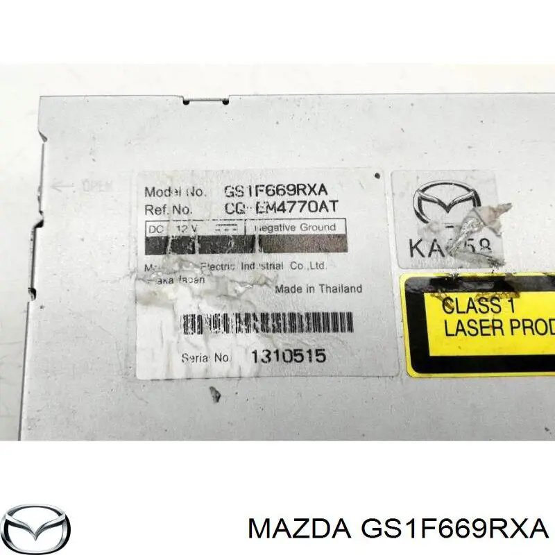 Comprar GS1F669RXA Mazda Radio