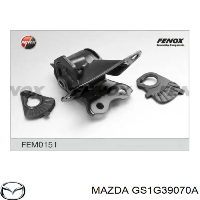 Soporte izquierdo del motor Mazda GS1G39070A precio, desde 49,85 EUR