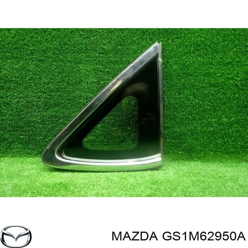 GS1M62950A Mazda ventanilla lateral de la puerta trasera derecha