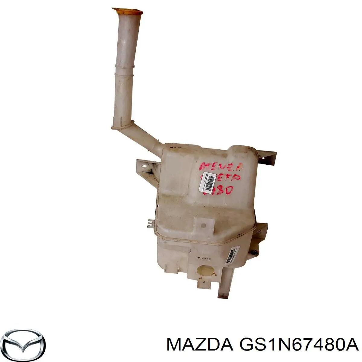 Depósito del agua de lavado, lavado de parabrisas para Mazda 6 (GH)