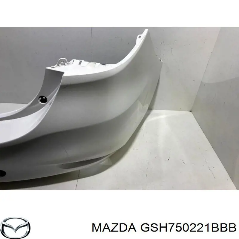 GSH750221BBB Mazda parachoques trasero