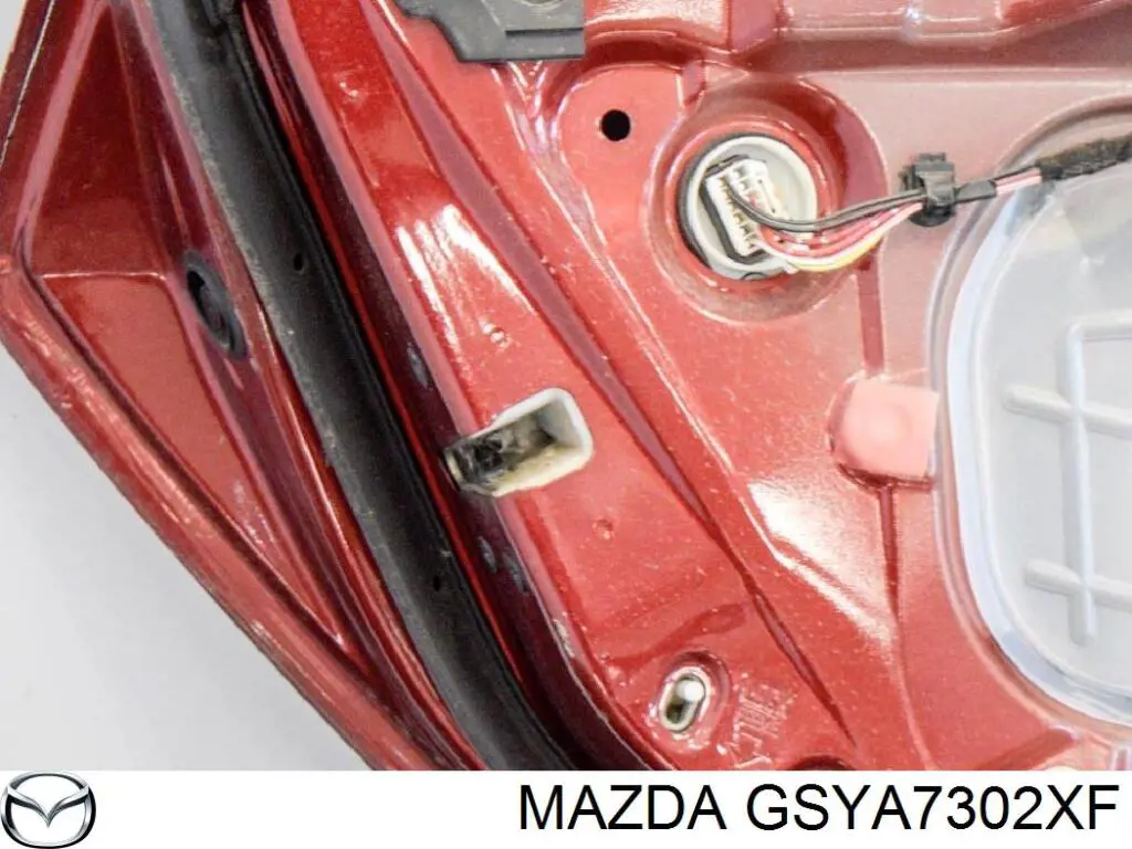 Puerta trasera izquierda para Mazda 6 (GH)
