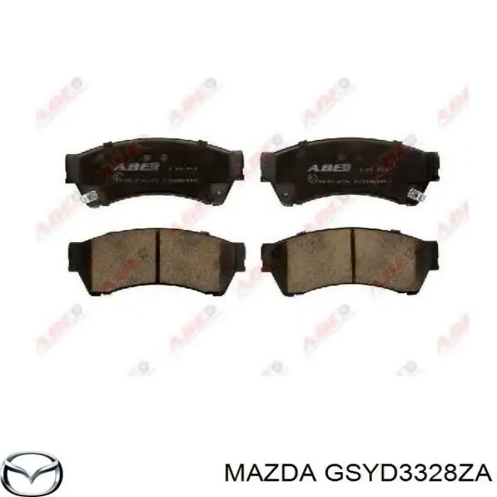 Pastillas de freno delanteras Mazda GSYD3328ZA